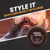 nishman Mustache & Beard Styling Wax with Argan Oil, Sweet Almond Oil, Jojoba Oil | Low Shine & Light Hold view 3