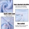 ADAGA 2 Pack Microfiber Hair Towel Wrap, Super Absorbent Twist Hair Turban Hair Wrap for Women Fast Drying Hair Drying Cap with Buttons,Long & Thick Microfibre Hair Towel (Pink) view 3