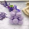 Bath Bombs 14 Set 1 oz/ea, Natural & Organic, USA Handmade | Aromatic Bath Fizzies | Nourishing, Shea & Coco Butter | Gift Idea | Vegan & Cruelty-Free, Soothing & Calming - Tassie Lavender view 4