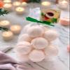 Bath Bombs 14 Set 1 oz/ea, Natural and Organic, USA Handmade | Aromatic Bath Fizzies | Nourishing, Shea & Coco Butter | Gift Set | Vegan & Cruelty-Free, Soothing & Calming - Ginger Peach view 4
