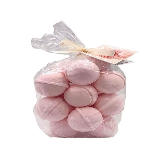 Bath Bombs 14 Set 1 oz/ea, USA Handmade, Quality Bath Fizzies | Essential Oils Aromatheraphy | Moisturizing Shea & Coco Butter | Natural and Organic, Vegan & Cruelty-Free - Birthday Cake