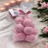 Bath Bombs 14 Set 1 oz/ea, Natural & Organic USA Handmade | Infused Essential Oils | Skin-Nourishing, Shea & Coco Butter | Perfect Spa Gift | Vegan & Cruelty-Free, Skin Friendly - Cotton Candy view 2