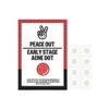 PEACE OUT Early Stage Acne Dots Helps Target Blemishes Below the Surface, Hydrocolloid Pimple Patches Minimize Bumps Before They Appear with Dissolving Microneedles, Salicylic Acid, 8 Count view 1