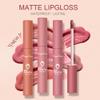 MYUANGO Matte Liquid Lipstick, Matte Finish Hydrating Lipstick, High Impact with Moisturizing Velvety Formula, Lip Color Makeup Creamy Smudge Proof (04) view 3