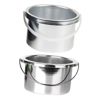 DOITOOL 2pcs Wax Warmer Inner Container Replacement Pot for Hair Removal Wax Melting Machine Compatible Various Easy to Clean and Convenient for Home and Salon Use