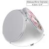 Paris Eiffel Tower City Landscape Compact Mirror, Pocket Mirror, Small Mirror for Purse, Portable Mini Travel Makeup Mirror, Folding Handheld Double-Sided 1x/2x Magnifying Compact Mirror for Women Gir view 2