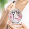 Paris Eiffel Tower City Landscape Compact Mirror, Pocket Mirror, Small Mirror for Purse, Portable Mini Travel Makeup Mirror, Folding Handheld Double-Sided 1x/2x Magnifying Compact Mirror for Women Gir view 4