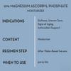 10% Magnesium Ascorbyl Phosphate Facial Moisturizer | Hydrating  50ml,1.69 Fl Oz view 2