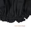 2 Pcs Satin Hair Bonnet for Sleeping Silk Bonnet Sleep Cap Hair Wrap for Women Curly Natural Hair (Black) view 4