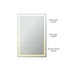 24"  36" LED Mirror view 4