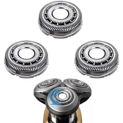 Suleto SH60/72 Replacement Head Compatible with Philips S6000 Razors, SH60 Replacement Blades Compatible with Norelco Series 6000 Shaver, SH60 Shaving Head Replacement for S6880/81, S6810/82, S6850/85