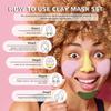 ANAI RUI SPA Mask Kit,Turmeric Vitamin C Mask,Rose Facial Mask-Avocado Green Tea Mud Mask+Ceramide Skin Barrier Serum,Skin Barrier Repair view 3