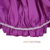 2 Pcs Satin Hair Bonnet for Sleeping Silk Bonnet Sleep Cap Hair Wrap for Women Curly Natural Hair (Purple) view 3