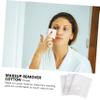 balacoo 200pcs Reusable Cotton Makeup Remover Pads Gentle Facial Cleansing Pads for Makeup Nail Polish Removal Soft Convenient Suitable for Home and Salon Use view 2