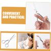 DOITOOL Stainless Steel Beard Grooming Scissors for Precise Trimming Ergonomic Design Toothed Blades for Men and Sleek Appearance for Facial Hair Grooming view 3