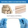 JMU 6 Inch Sterile Cotton Tipped Applicators, 200 Count Long Cotton Swabs, Wood Shaft Medical Swabs view 4