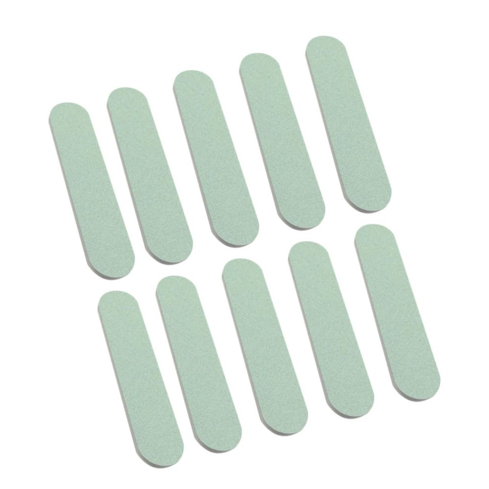 40pcs Two-Sided Nail Buffer Blocks for Polishing Bodhi Walnut Dual-Color Sanding Sponge for Artwork and Nail Care for Enthusiasts and Professionals