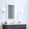 28x36 Inch LED Bathroom Mirror, Bathroom Vanity Mirror with Lights, Backlit and Front Lighted Mirror for Bathroom, Anti-Fog Dimmable Makeup Lighted Mirror with Touch Button, Horizontal/Vertical view 1