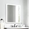 28x36 Inch LED Bathroom Mirror, Bathroom Vanity Mirror with Lights, Backlit and Front Lighted Mirror for Bathroom, Anti-Fog Dimmable Makeup Lighted Mirror with Touch Button, Horizontal/Vertical view 3