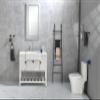 40 * 24 LED Lighted Bathroom Wall Mounted Mirror with High Lumen+Anti-Fog Separately Control+Dimmer Function view 4