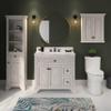 32" Aluminum Wall Mirror view 2