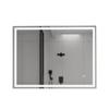 32 x 24 in. Rectangular Frameless Wall-Mount Anti-Fog Bluetooth LED Light Bathroom Vanity Mirror view 3