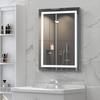 24 x 32 Led Mirror 3 Brightness x 3 Colors Anti-Fog Bathroom,Bedroom view 2