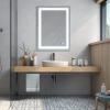 2432 Bathroom Mirror with Dimmable LED Light Makeup Mirror Anti-Fog view 2