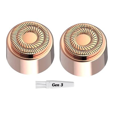 Replacement Heads for Flawless Finishing Touch Generation 3 Facial Hair Remover - New Blades for Flawless Razor