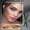12Pcs Waterproof Dark Brown Eyebrow Pencil Set, Professional Brow Micro Eyebrow Retractable Pencil, Ultra Fine Long Lasting for Perfect Eye Liner Brows Eye Makeup Shaping & Filling Brow Gel Pen- 05 view 2