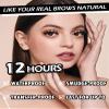 12Pcs Waterproof Dark Brown Eyebrow Pencil Set, Professional Brow Micro Eyebrow Retractable Pencil, Ultra Fine Long Lasting for Perfect Eye Liner Brows Eye Makeup Shaping & Filling Brow Gel Pen- 05 view 3