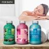 Bath Salts Swiss Stone Pine, Rose, Sea Breeze - Set 3 * 21.16 Oz (600g) - Bath Soak - Natural Sea Salt - Body Care - Beauty - Wellness - Relaxation - Aromatherapy Bath Salts view 2