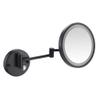 8 inch LED Light Wall Mount Vanity Makeup Mirrors Double Sided Touch Base Switch Magnifying Bathroom Shaving Adjustable Arms Cosmetic Mirror view 1