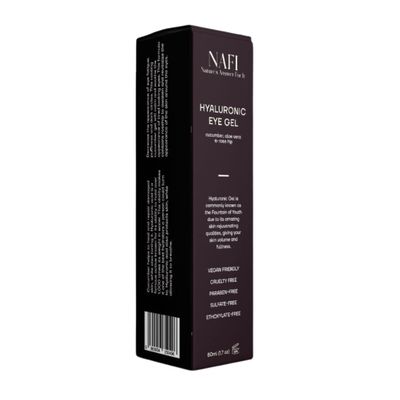 NAFI Hyaluronic Eye Gel With Cucumber, Aloe Vera & Rosehip 50ml