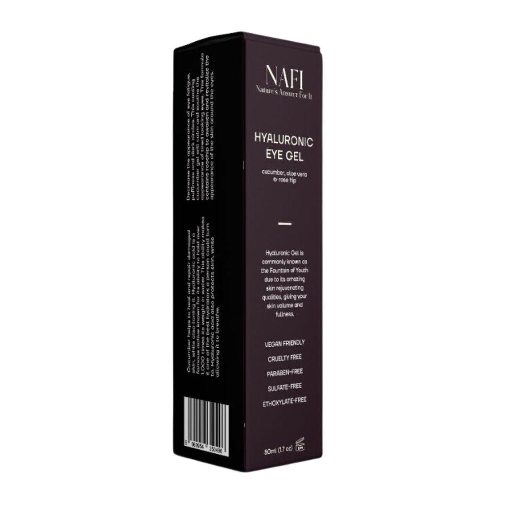 NAFI Hyaluronic Eye Gel With Cucumber, Aloe Vera & Rosehip 50ml