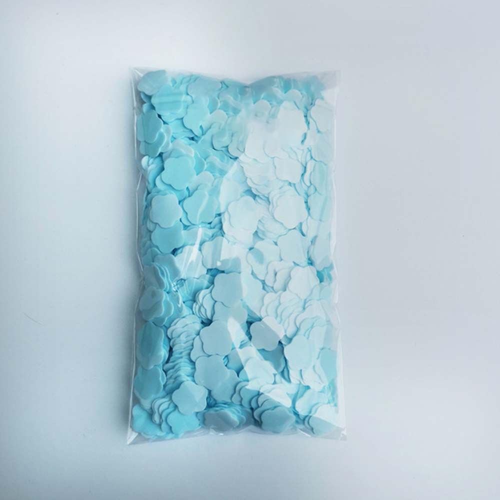 100/1000 Sheets Disposable Paper Soap Hand Wash Petal Soap Sheets Hand Bath Toiletry Paper Soap Sheets Soap Flakes for Travel Outdoor