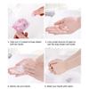 100/1000 Sheets Disposable Paper Soap Hand Wash Petal Soap Sheets Hand Bath Toiletry Paper Soap Sheets Soap Flakes for Travel Outdoor view 3