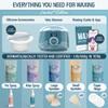 Tress Wellness Blue Wax Warmer Kit with White Wax Melting Bowl view 3