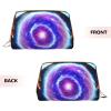 AthuAh Cosmic Stars Portable Cosmetic Bag, *Travel Cosmetic Bag, Unisex, Zipper Closure, Suitable For Daily Use view 3