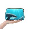 AthuAh Whales Under The Sea Portable Cosmetic Bag, Travel Cosmetic Bag, Unisex, Zipper Closure, Suitable For Daily Use view 4