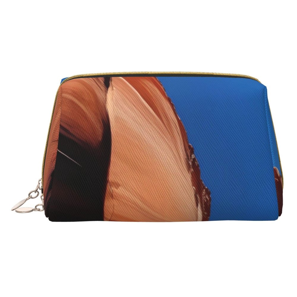 AthuAh Gorge Scenery Portable Cosmetic Bag, *Travel Cosmetic Bag, Unisex, Zipper Closure, Suitable For Daily Use