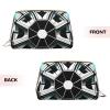AthuAh Octagon Building Portable Cosmetic Bag, Travel Cosmetic Bag, Unisex, Zipper Closure, Suitable For Daily Use view 3
