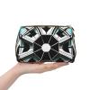 AthuAh Octagon Building Portable Cosmetic Bag, Travel Cosmetic Bag, Unisex, Zipper Closure, Suitable For Daily Use view 4