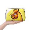 AthuAh Bird'S Nest Golden Chicken Portable Cosmetic Bag, *Travel Cosmetic Bag, Unisex, Zipper Closure, Suitable For Daily Use view 4