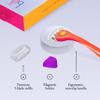 Billie Razors for Women Shave Kit  Womens Razor + 2 x 5-Blade Razor Refills + Magnetic Holder  Sunburst view 3