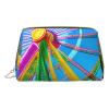AthuAh Corlorful Park Portable Cosmetic Bag, *Travel Cosmetic Bag, Unisex, Zipper Closure, Suitable For Daily Use view 1