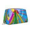 AthuAh Corlorful Park Portable Cosmetic Bag, *Travel Cosmetic Bag, Unisex, Zipper Closure, Suitable For Daily Use view 2