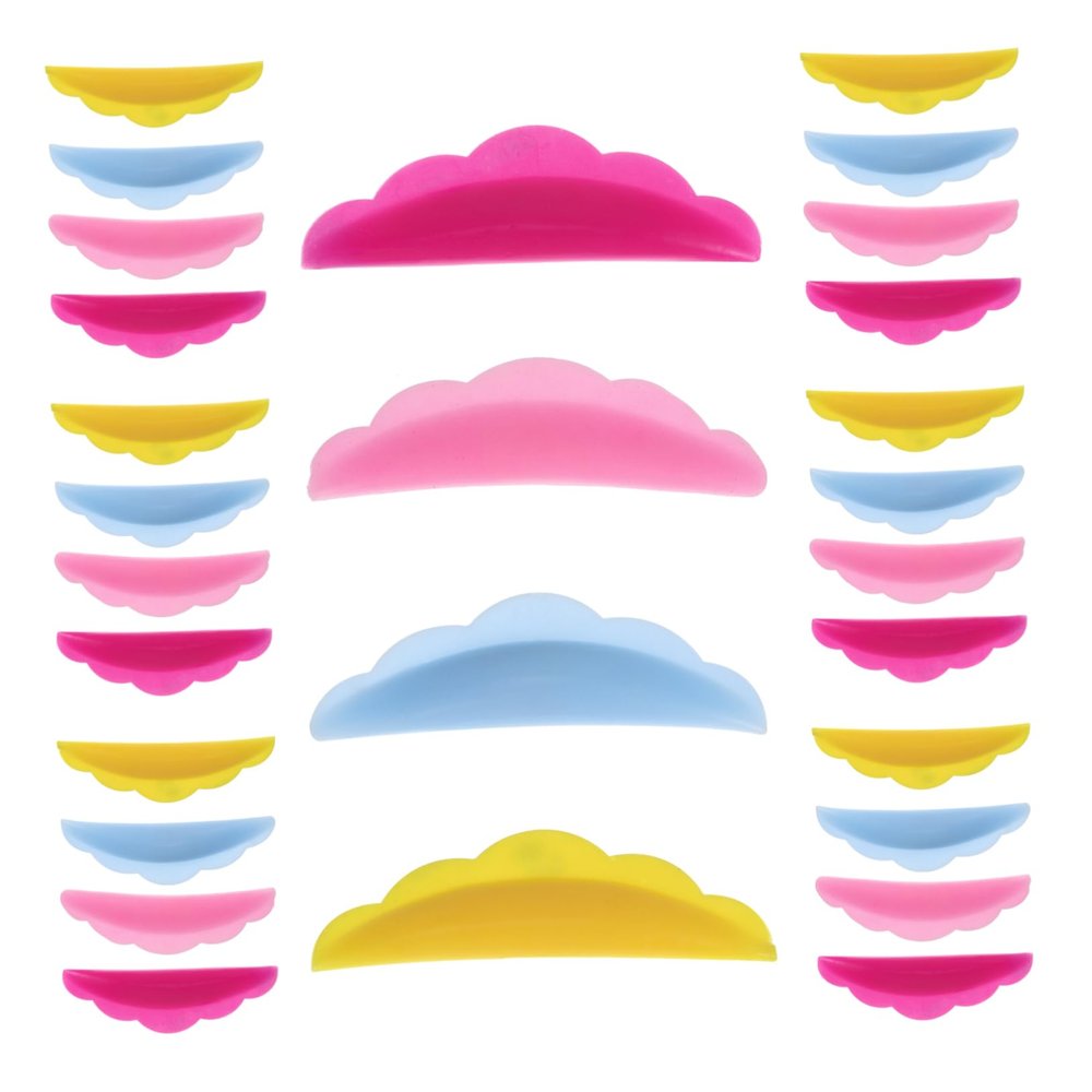 Beatifufu Silicone Eyelash Lift Pads 40 Pairs Lash Lift Accessory for Lash Perming Tool