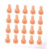 Beavorty 20pcs Manicure Training Fingers Fake Finger Mold for Nail Art Practice Flexible and Bendable Hand Models for Beginners Nail Tips and Designs view 2