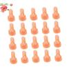 Beavorty 20pcs Manicure Training Fingers Fake Finger Mold for Nail Art Practice Flexible and Bendable Hand Models for Beginners Nail Tips and Designs view 3